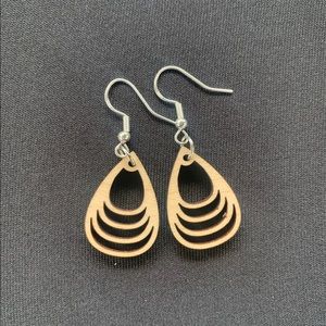 Birch Wood Earrings